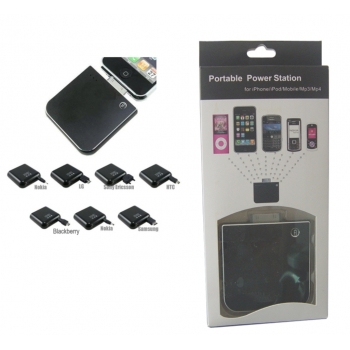 Portable Power Station for iPhone/iPod/Mobile/Mp3/Mp4 